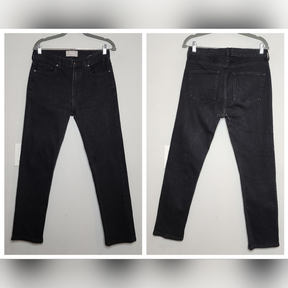 Everlane Highrise Black Jeans. Women's size 27. - Picture 1 of 14